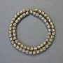 Hematite Beads Hexagonal Zigzag Khaki Matte, 6x6 mm Diameter, 42 cm Strand Length