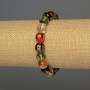 Glass Bead Bracelet, Smooth Beads, 10mm Diameter, 18cm Length, Stretch